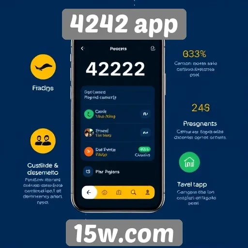 Análise de recursos disponíveis no 4242 app