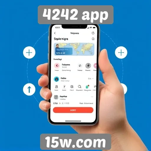 Funcionalidades exclusivas que diferenciam o 4242 app